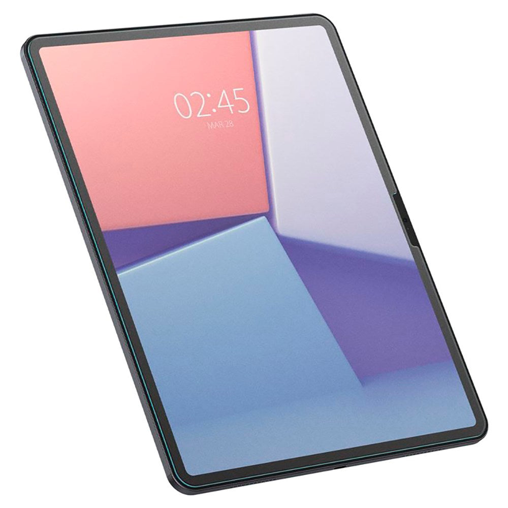 iPad Air 13" (2024) Spigen Paper Touch EZ Fit Glas.tR Screen Protection - Case Friendly - Transparent