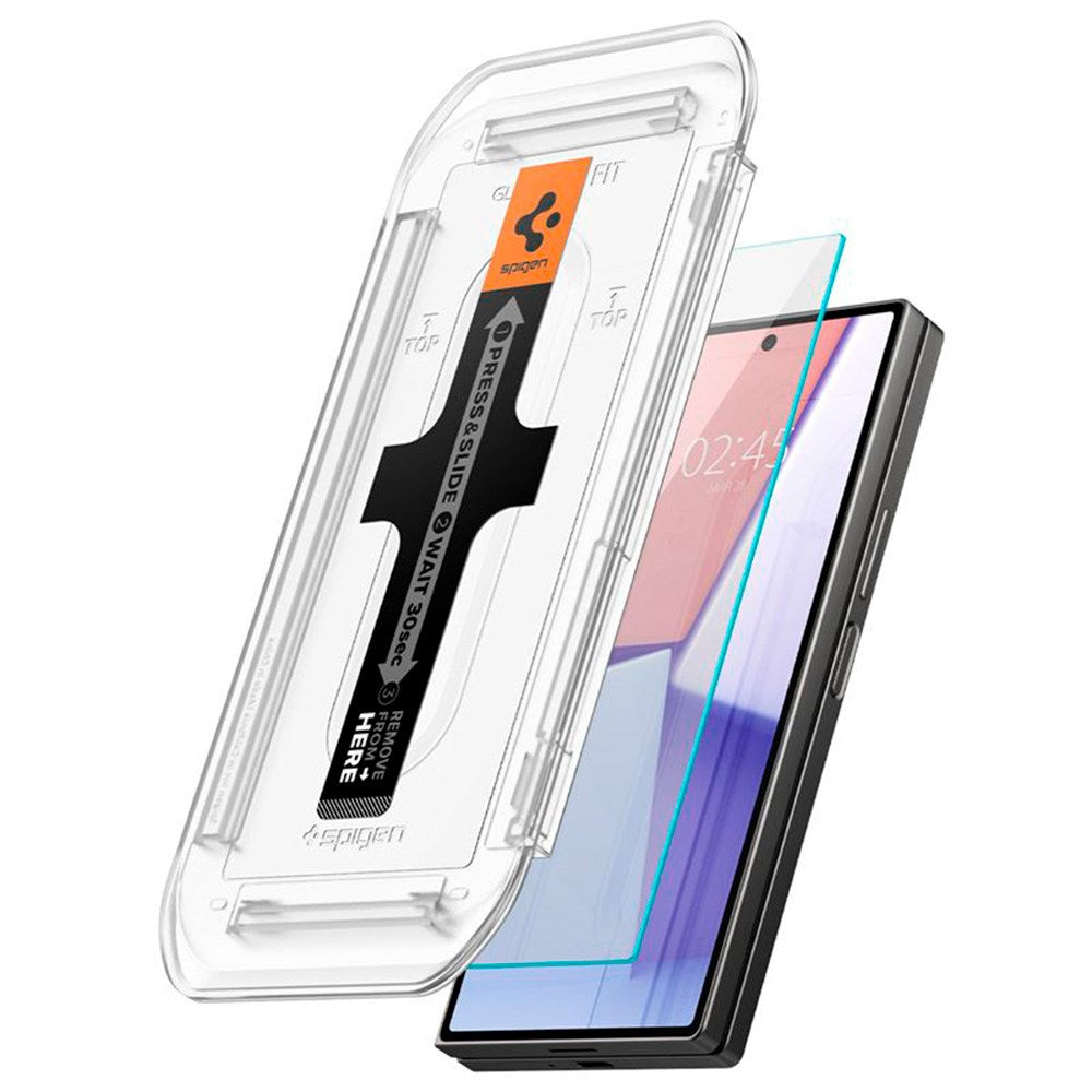 Spigen Samsung Galaxy Z Fold6 EZ Fit Glas.tR Screen protector - 2 pcs. - Case Friendly - Transparent