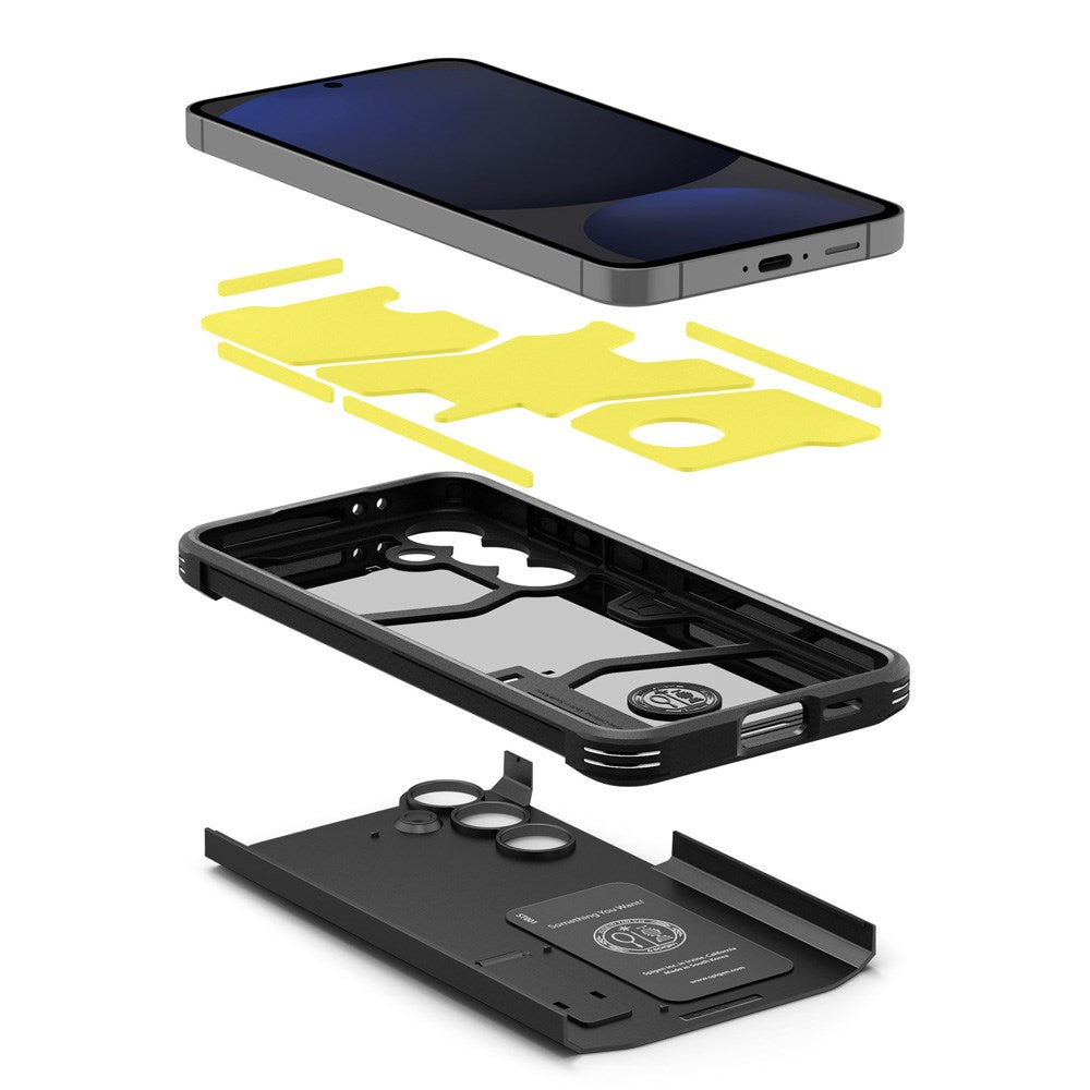 Samsung Galaxy S24 FE Spigen Tough Armor Case w. Kickstand - Black