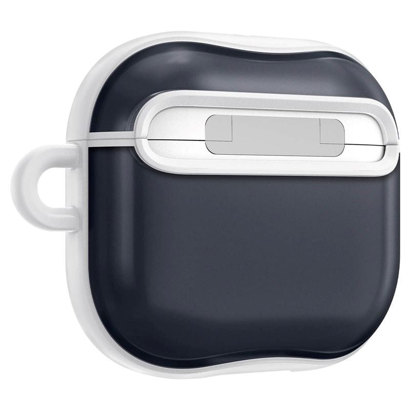 Spigen Classic C1 AirPods (4th Gen.) Hybrid Case with Carabiner - Black / White