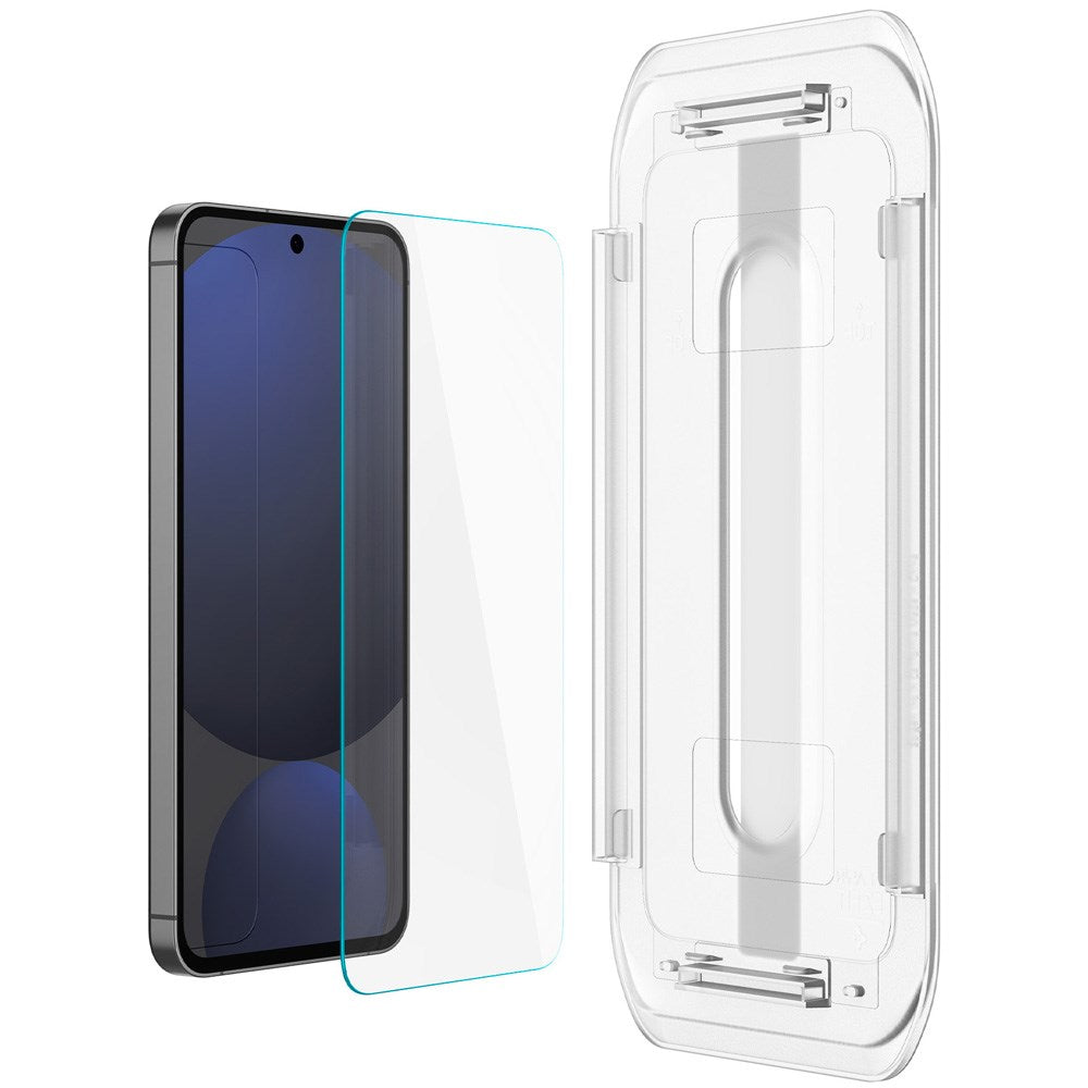 Samsung Galaxy S24 FE Spigen EZ Fit Glas.tR Screen Protection 2. Pcs - Case Friendly - Transparent