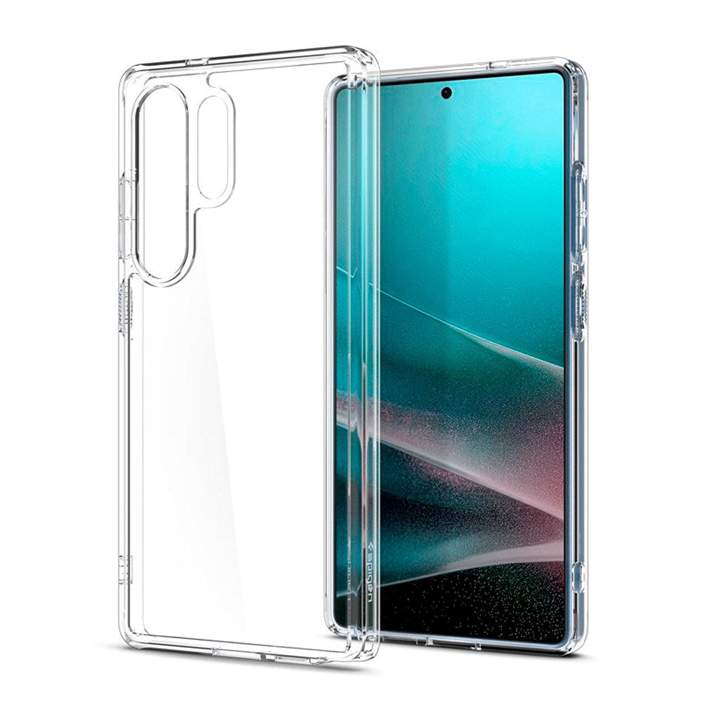 Samsung Galaxy S25 Ultra Spigen Hybrid Crystal Clear Case - Transparent