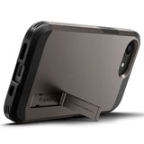 iPhone 16e Spigen Tough Armor Case with Kickstand - MagSafe Compatible - Gunmetal