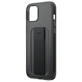 iPhone 14 Plus UNIQ Heldro Mount Flexible Back Cover - Transparent / Black