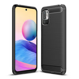 Xiaomi Poco M3 pro 5G / Redmi Note 10 5G Tech-Protect Flexible Plastic Carbon Case - Black