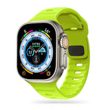 Apple Watch (42/44/SE/45/46/49mm) Iconband Tech-Protect Line Silicone Strap - Lime