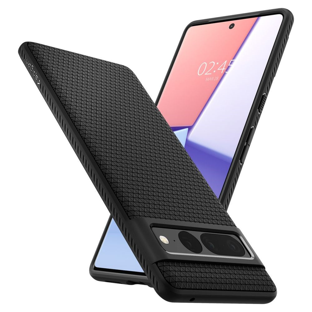 Google Pixel 7 Pro Spigen Liquid Air Case - Black