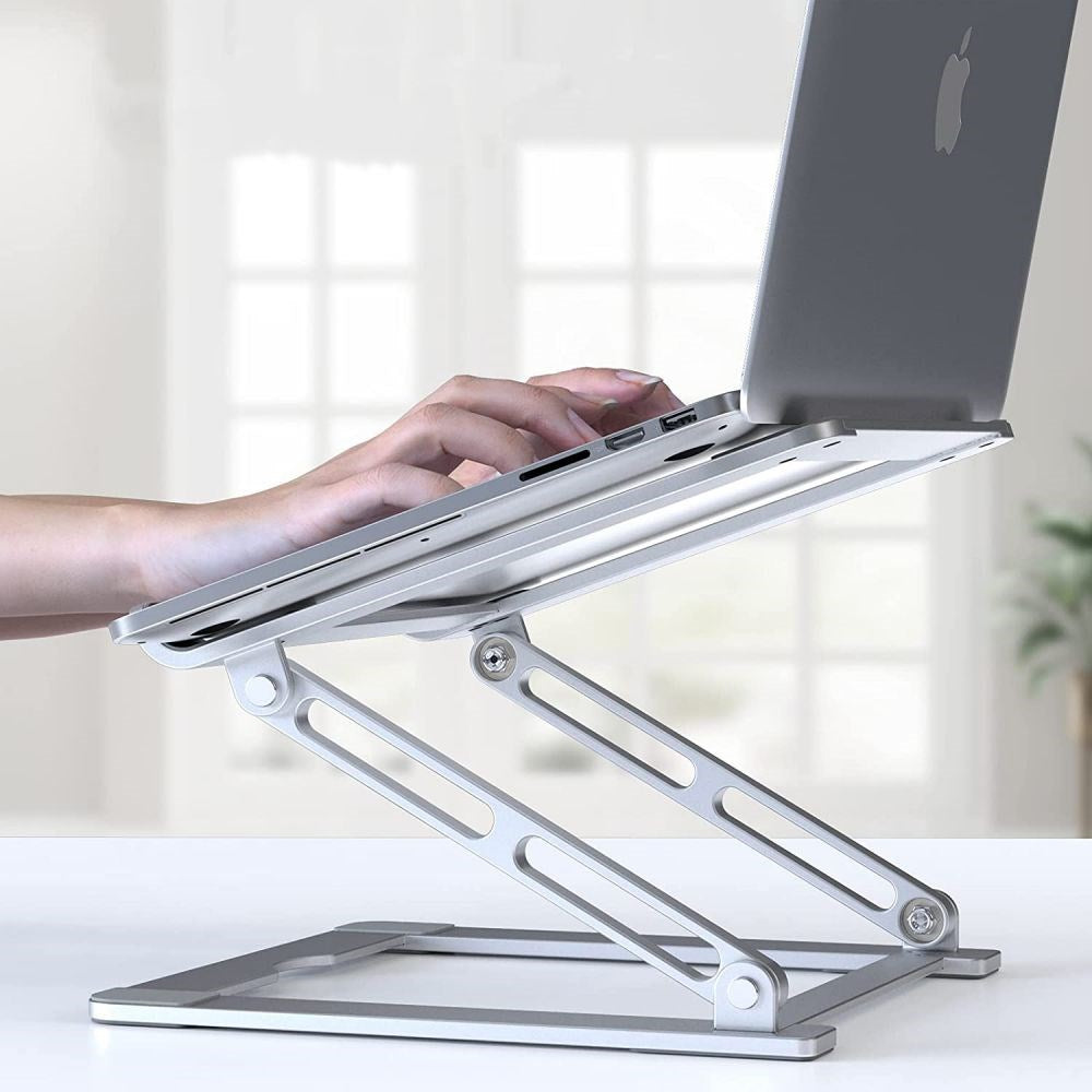 Tech-Protect Prodesk Laptop Stand - Silver