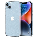 iPhone 14 Spigen Liquid Crystal Glitter Case - Transparent