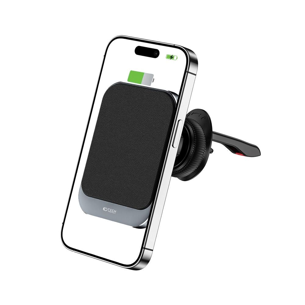 Tech-Protech V2 Magnetic Car Holder Vent with MagSafe - Wireless Charging - Black