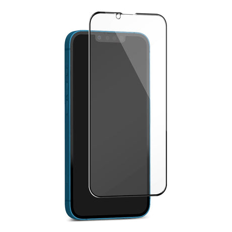 iPhone 14 / 13 / 13 Pro Essentials Tempered Glass - Case Friendly - Screen Protection - Black