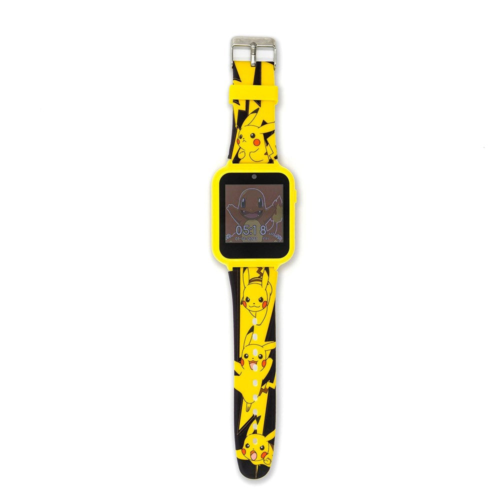 Accutime Smartwatch for Kids with Various Functions - Pokémon / Yellow