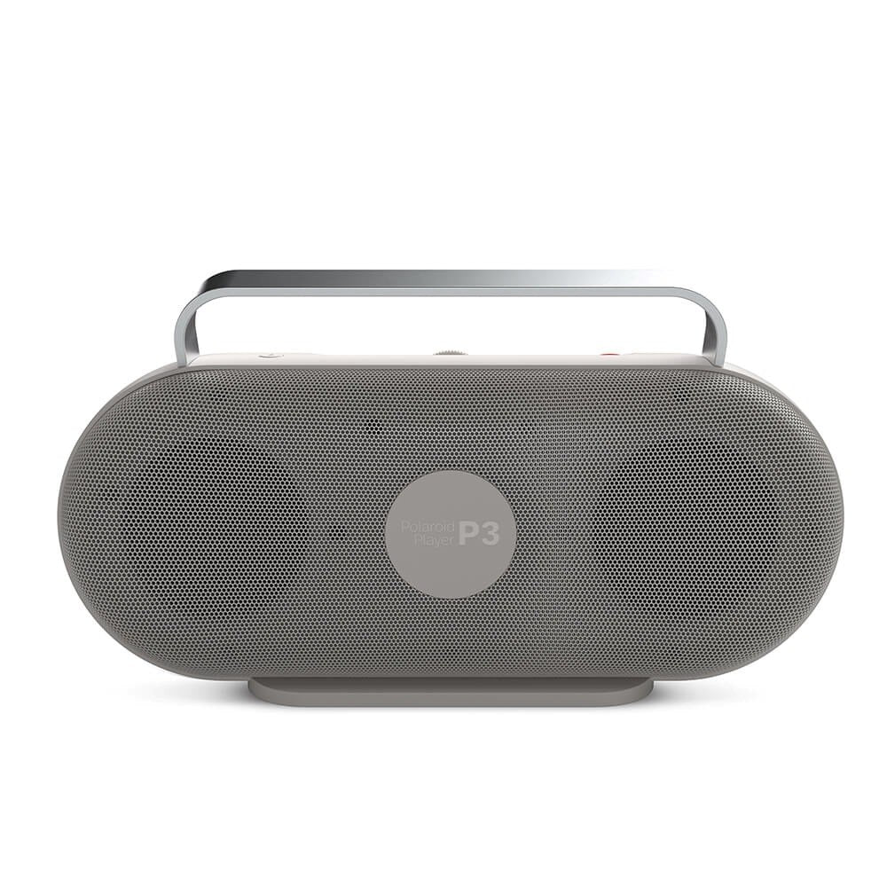 Polaroid Player P3 Portable Bluetooth Speaker - White / Grey