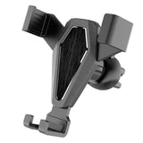 Mobilephone Holder for Car Universal - Ventilation System - Max Mobile: 60-90 mm - Black