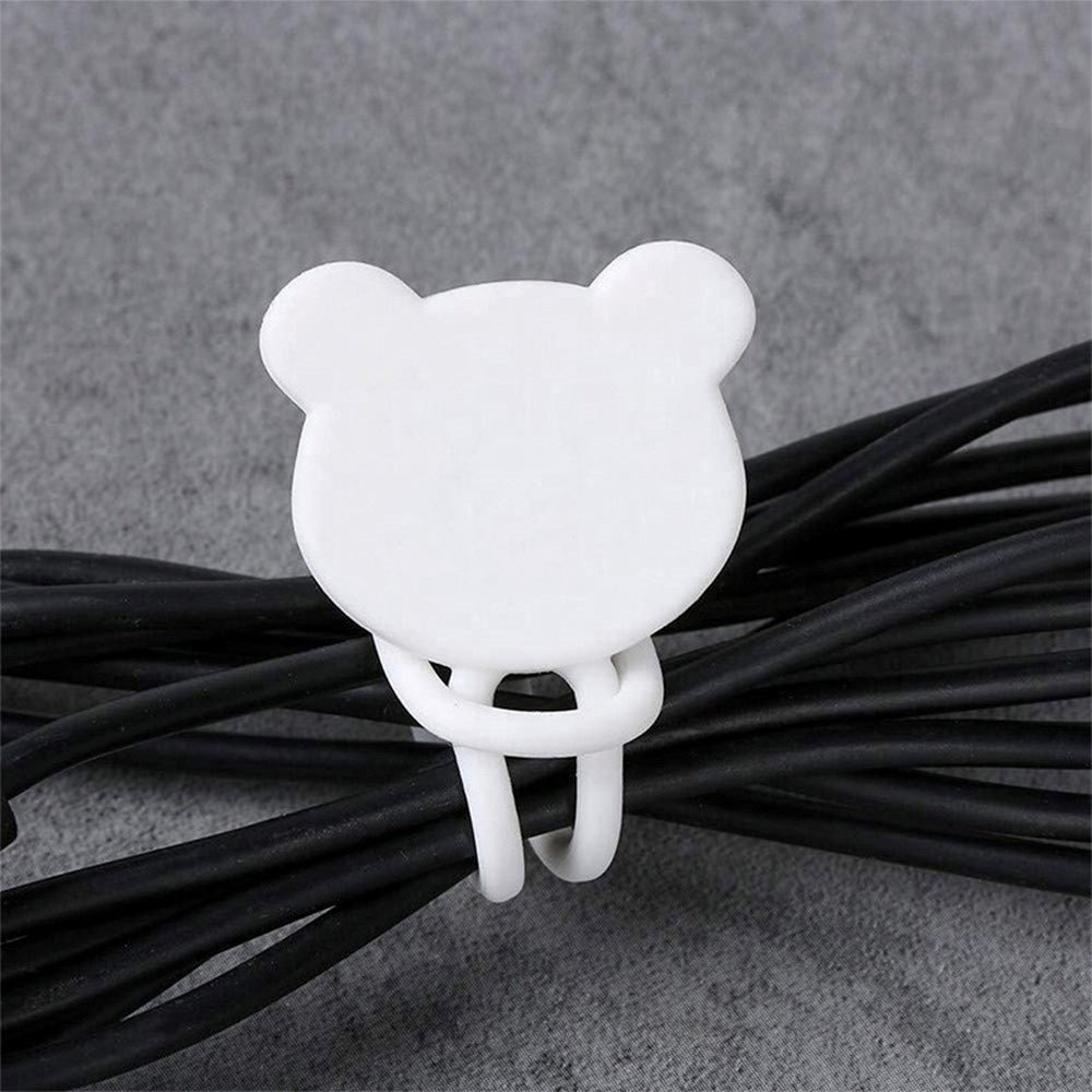 Cable Tie in Silicone - White