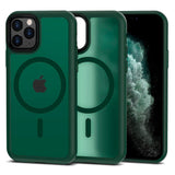 iPhone 11 Pro Tech-Protect Magmat Case - MagSafe Compatible - Matte Green