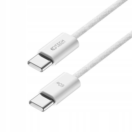 Tech-Protect Ultraboost Classic USB-C to USB-C Cable 60W/3A 2m - White