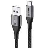 ALOGIC 3A USB-A to USB-C Cable 30cm - Black