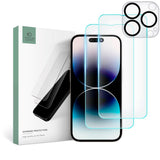 iPhone 14 Pro Tech-Protect Supreme Protection set w. Screen Protection and Camera Lens Protection - Transparent