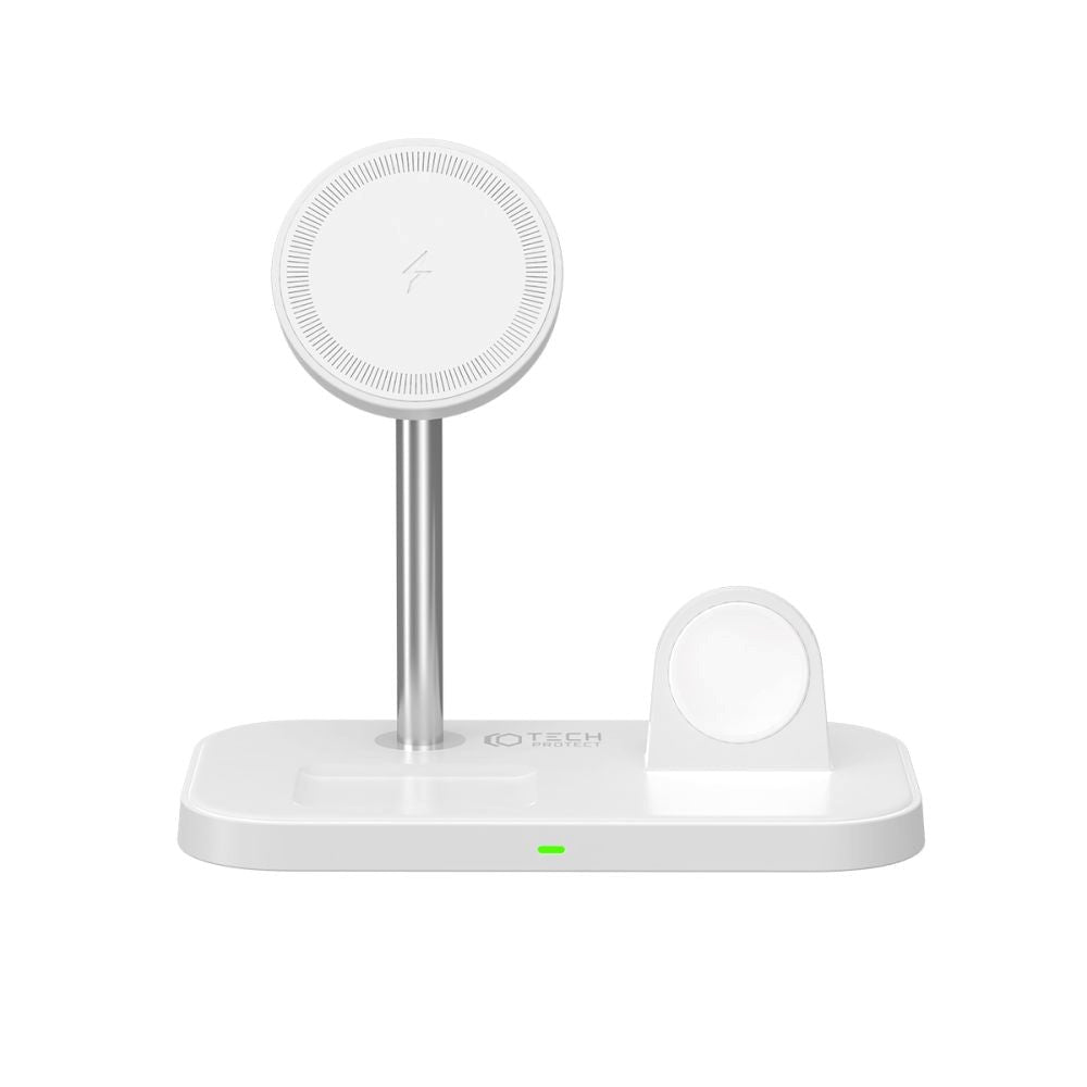 Tech-Protect A22 3-in-1 Wireless Charger 18W - MagSafe Compatible - White (DEMO)