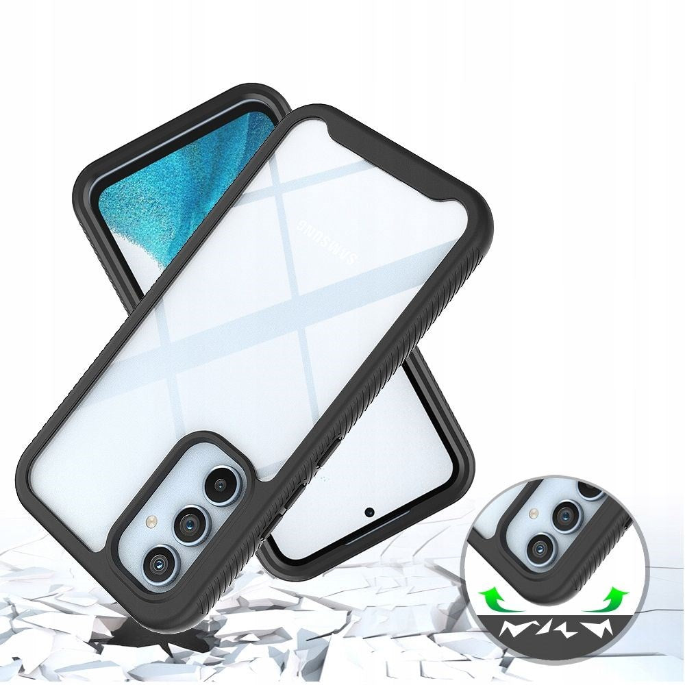 Samsung Galaxy A54 (5G) Tech-Protect DEFENSE360 Case with Screen Protector - Transparent / Black