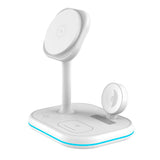 Tech-Protect A27 3-in-1 10W Magnetic Wireless Charger - White