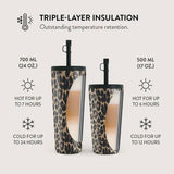 Burga Thermo Cup with Lid & Straw - 500ml - Player