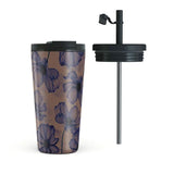 Burga Thermo Cup with Lid & Straw - 500ml - Velvet Night