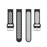 Tech-Protect Universal 20mm SoftBand Silicone Strap - Black/Grey