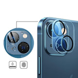 iPhone 13 / 13 Mini Hofi Cam Pro+ Protective Lens Glass - Camera Protection - Transparent / Black