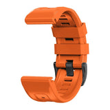 Universal Garmin 26mm QuickFit Iconband Tech-Protect Line Silicone Strap - Orange