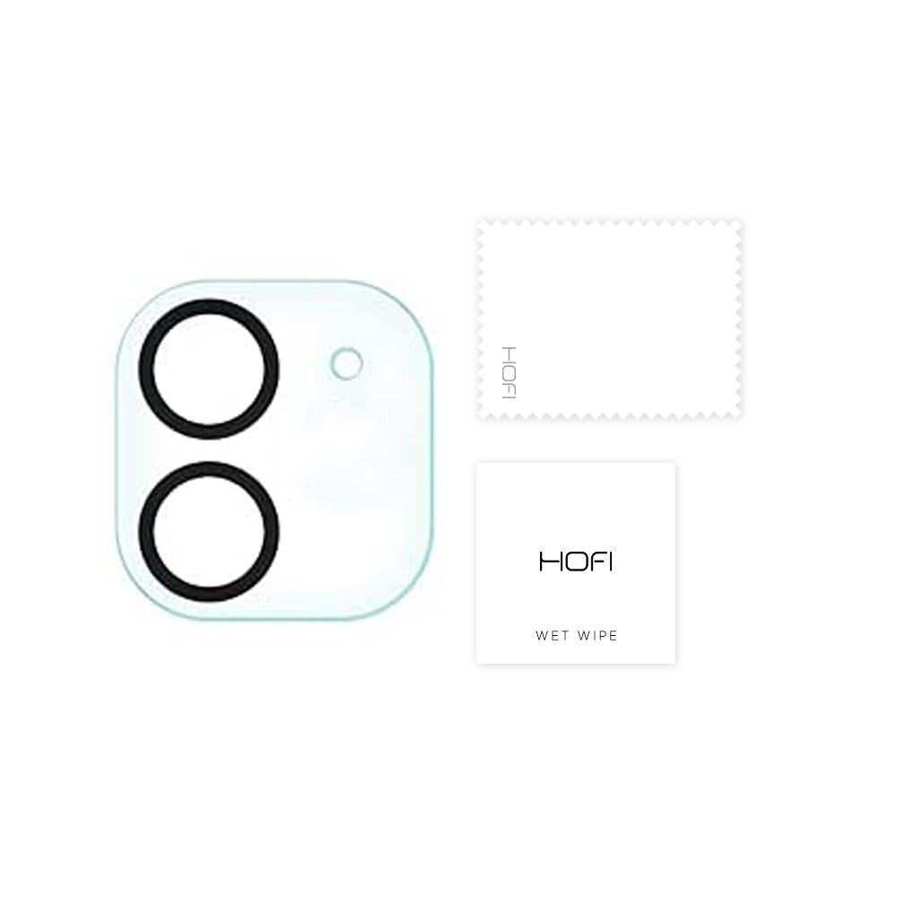 iPhone 12 Hofi Cam Pro+ Protective Glass for Camera Lens - Camera Protection - Transparent / Black