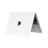 MacBook Air 13 M2/M3 (2022-2024) - Tech-Protect Smartshell Case - Crystal Clear