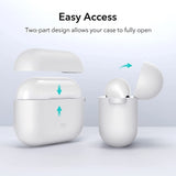 ESR Bounce Apple Airpods (3rd gen.) Silicone Case w. Carabiner - White