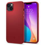 iPhone 14 Spigen Thin Fit Case - Red