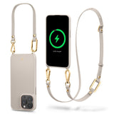 iPhone 15 Pro Max Cyrill Classic Charm Hybrid Case - MagSafe Compatible - Cream