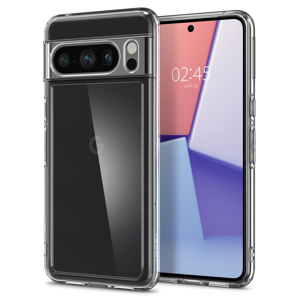 Google Pixel 8 Pro Spigen Ultra Hybrid Case - Transparent