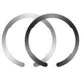 ESR Halolock MagSafe Compatible Magnetic Ring - 2 Pack - Black / Silver