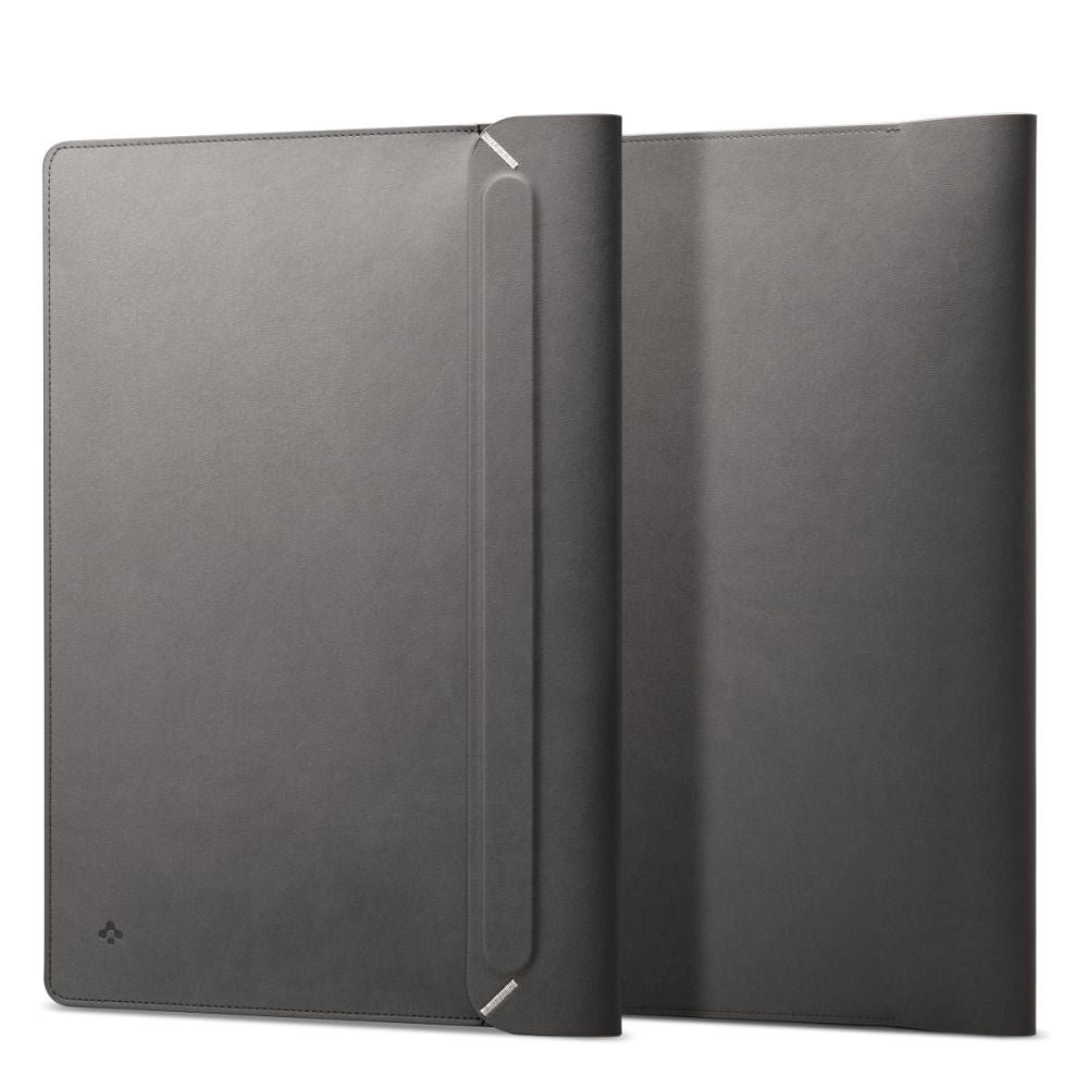 Spigen Valentinus Faux Leather Sleeve for MacBook / Laptop 15-16" (40 x 28 x 2 cm) - City Grey