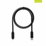 Rolling Square inCharge X Max USB-A / USB-C Cable To Micro USB / USB-C / Lightning 6-In-1 100W - Black