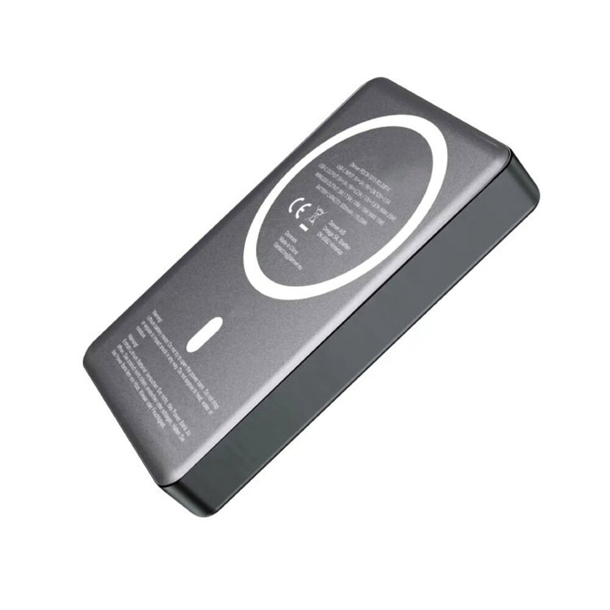 Denver PQCW-10015 Magnetic Wireless PowerBank - 15W / 10.000 mAh - MagSafe Compatible - Grey