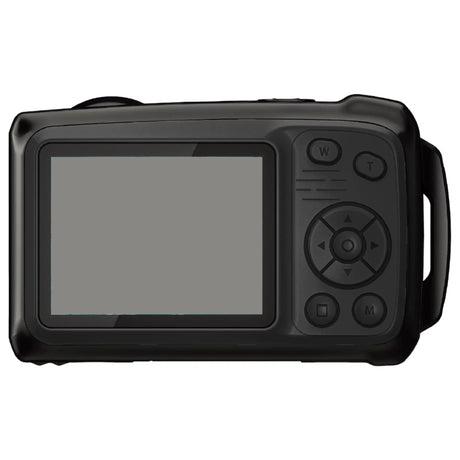 Denver WDC-4833Y 4K Waterproof Action Camera with Dual Screen - Yellow