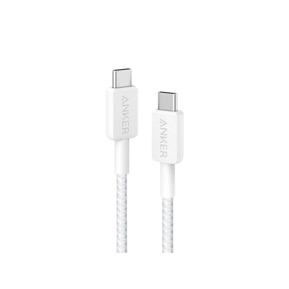 Anker 322 USB-C to USB-C Cable - 0.9m - White