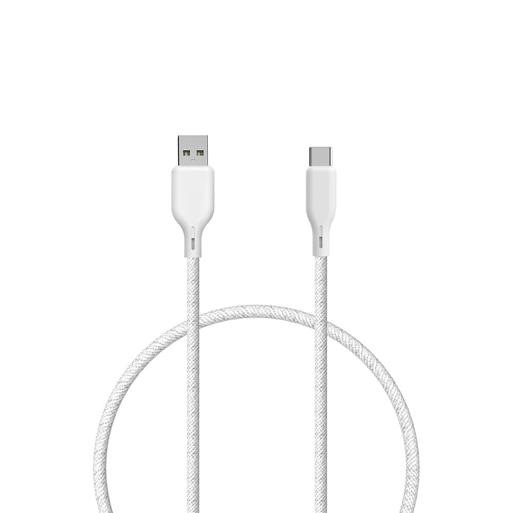 Upström Ëssentials 60W USB-A to USB-C Cable 1.2m - White