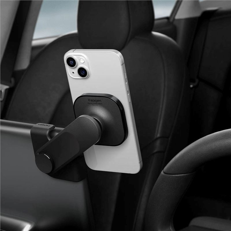 Spigen OneTap 3 Adjustable Phone Holder for Tesla Touch Screen - MagSafe Compatible - Black