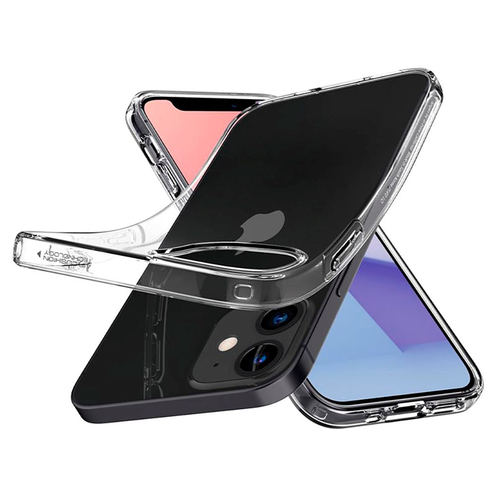 iPhone 12 Mini Spigen Liquid Crystal Case - Transparent