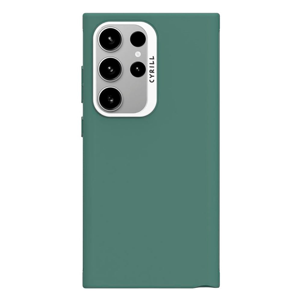 Samsung Galaxy S24 Ultra Spigen Cyrill Color Mag Back Case - Green