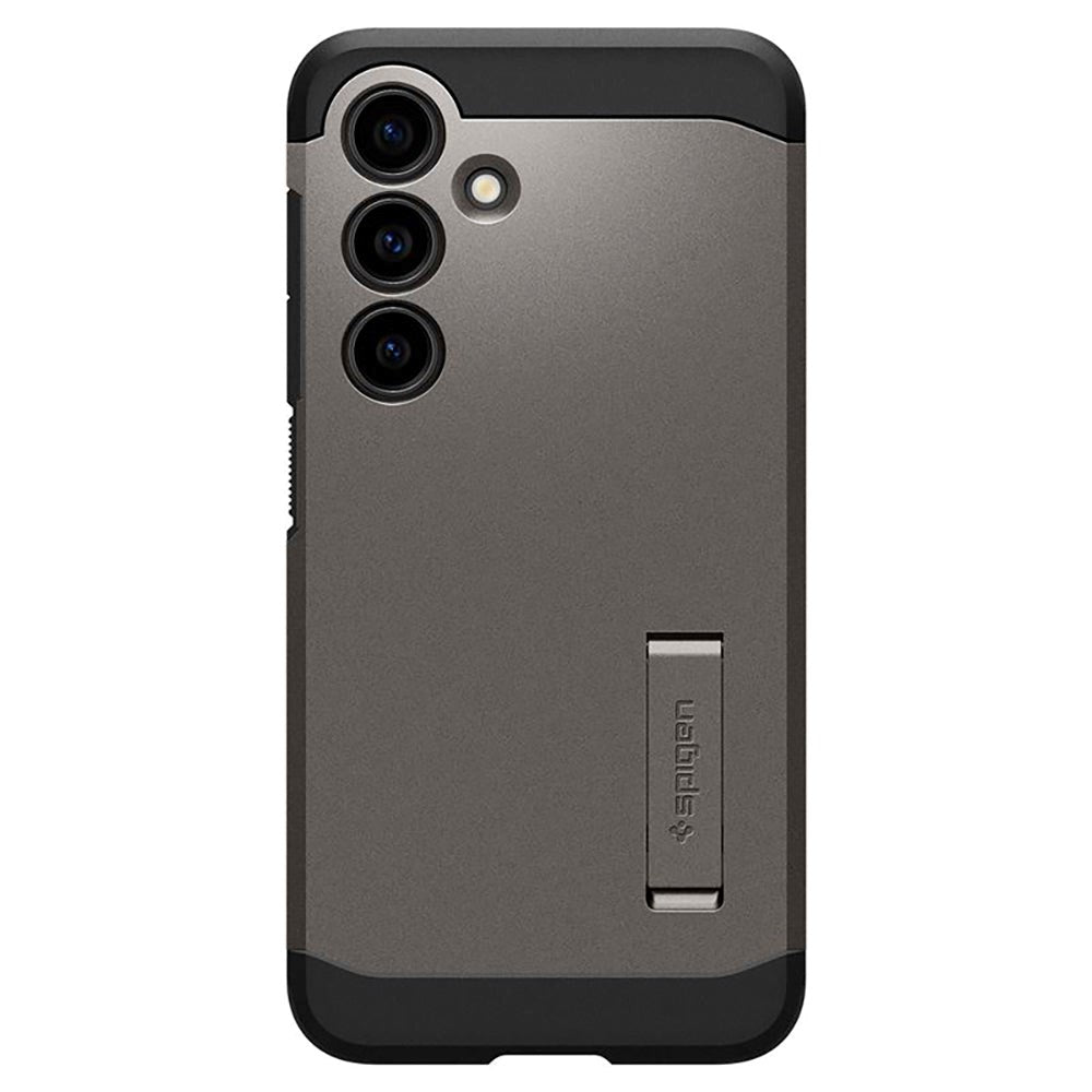 Samsung Galaxy S24 Spigen Tough Armor Case w. Kickstand - Gunmetal