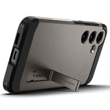 Samsung Galaxy S24 Spigen Tough Armor Case w. Kickstand - Gunmetal