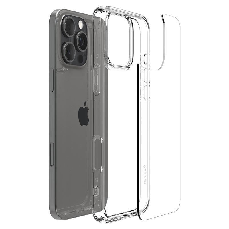 iPhone 16 Pro Max Spigen Crystal Hybrid Case - Transparent